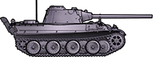 Sideview of Panther Ausf.F